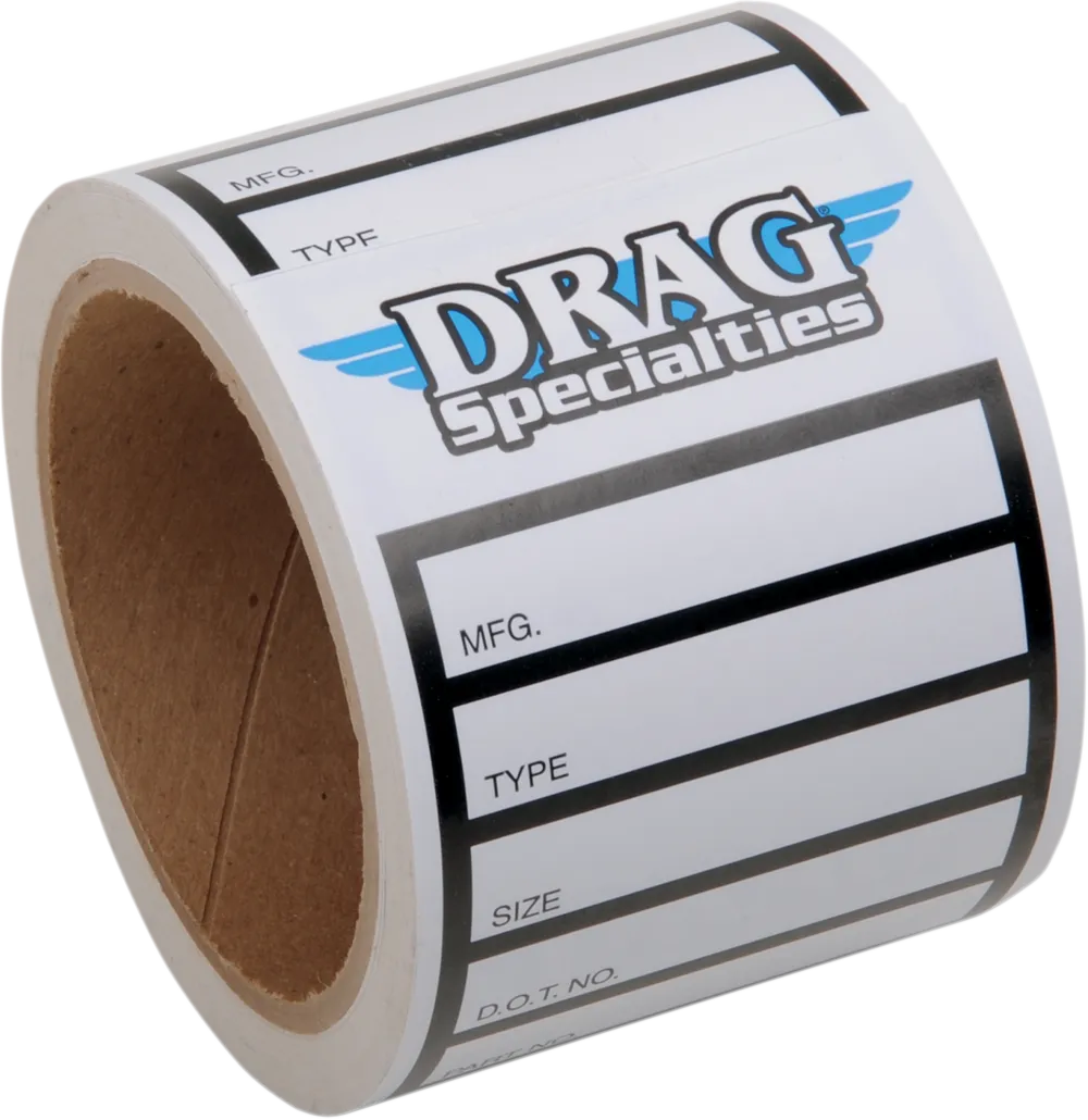 DRAG SPECIALTIES Tire Labels