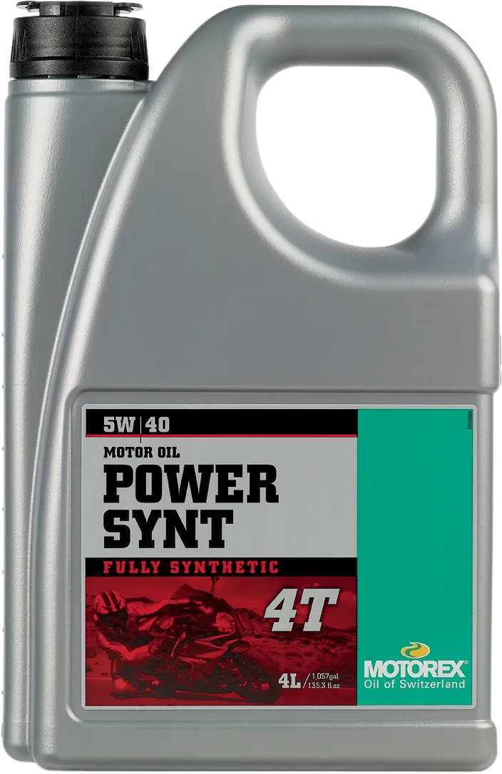 Motorex Power Synt 4T 5W-40 synthetic motorcycle engine oil