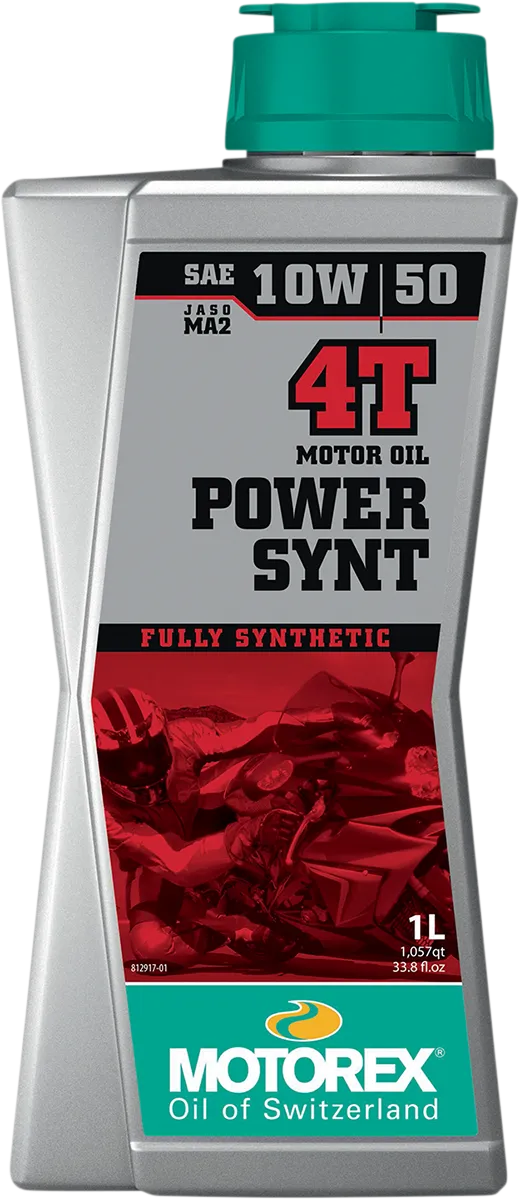 Motorex Power Synt 4T 10W-50 synthetic motorcycle engine oil