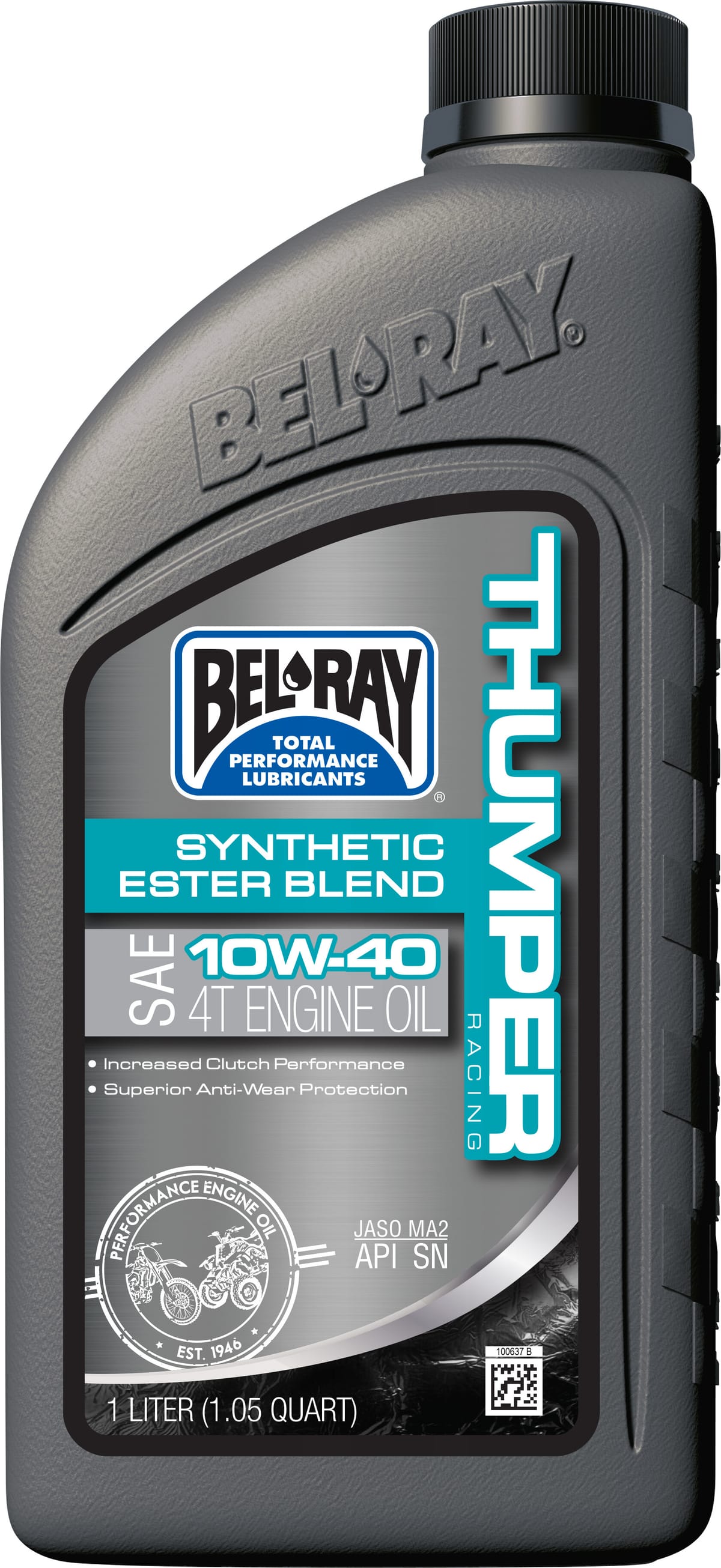 Bel-Ray Thumper Racing 10W-40 motorcycle engine oil