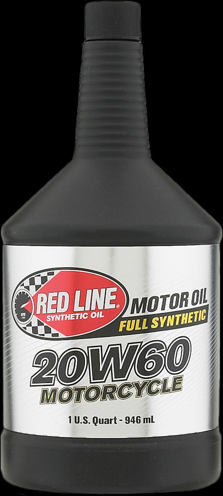 Red Line Motorcycle Oil 20W-60 motorcycle engine oil, 1 qt bottle