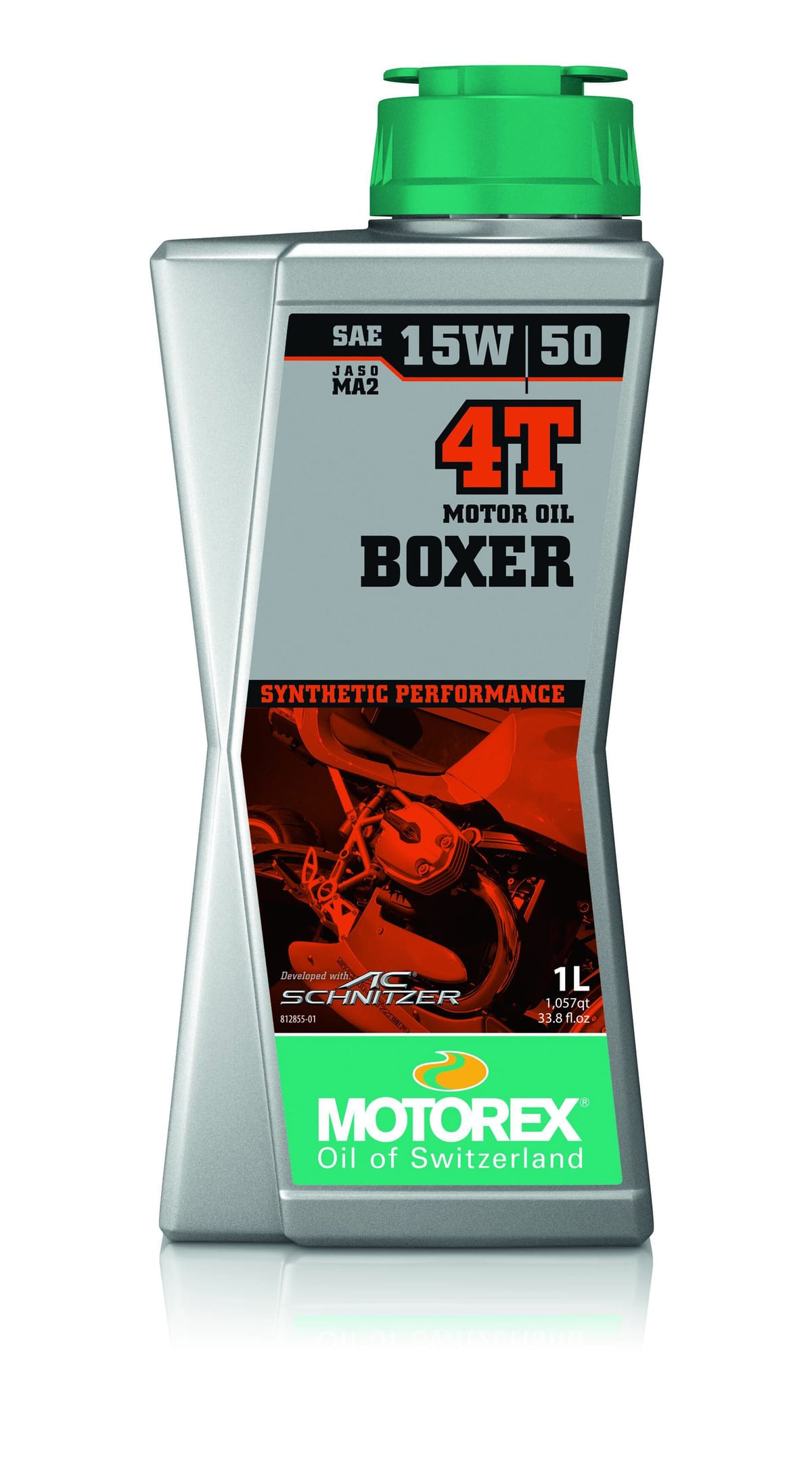 Motorex Boxer 4T 15W-50 motorcycle engine oil